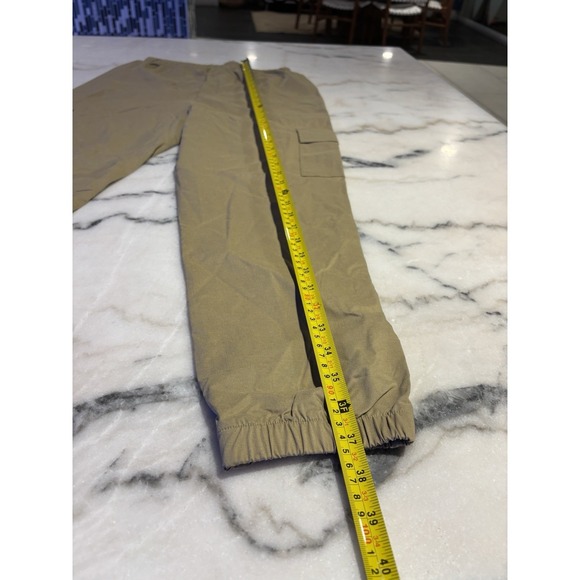 New Condition Without Tag Size Small Men's Cargo Pants Tan Khaki Color Pockets - Picture 9 of 16